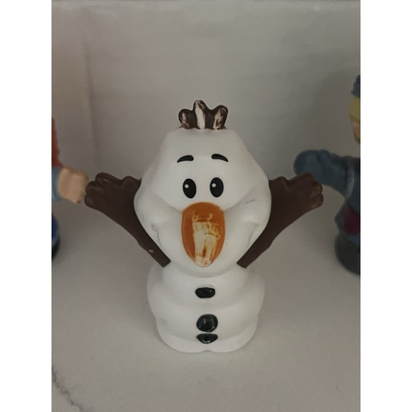 Little People Disney Frozen Anna Olaf Kristoff Figures Lot  Of 3 Replacement - Picture 2 of 3